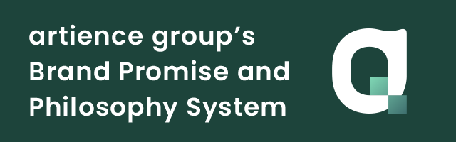 artience group's Brand Promise and Philosophy System