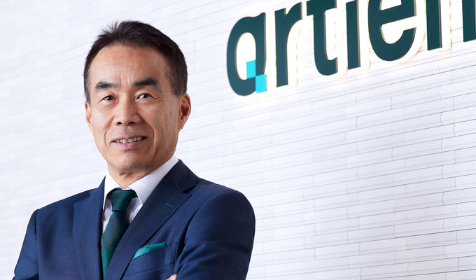 President and Representative Director, Group CEO Photo of Satoru Takashima