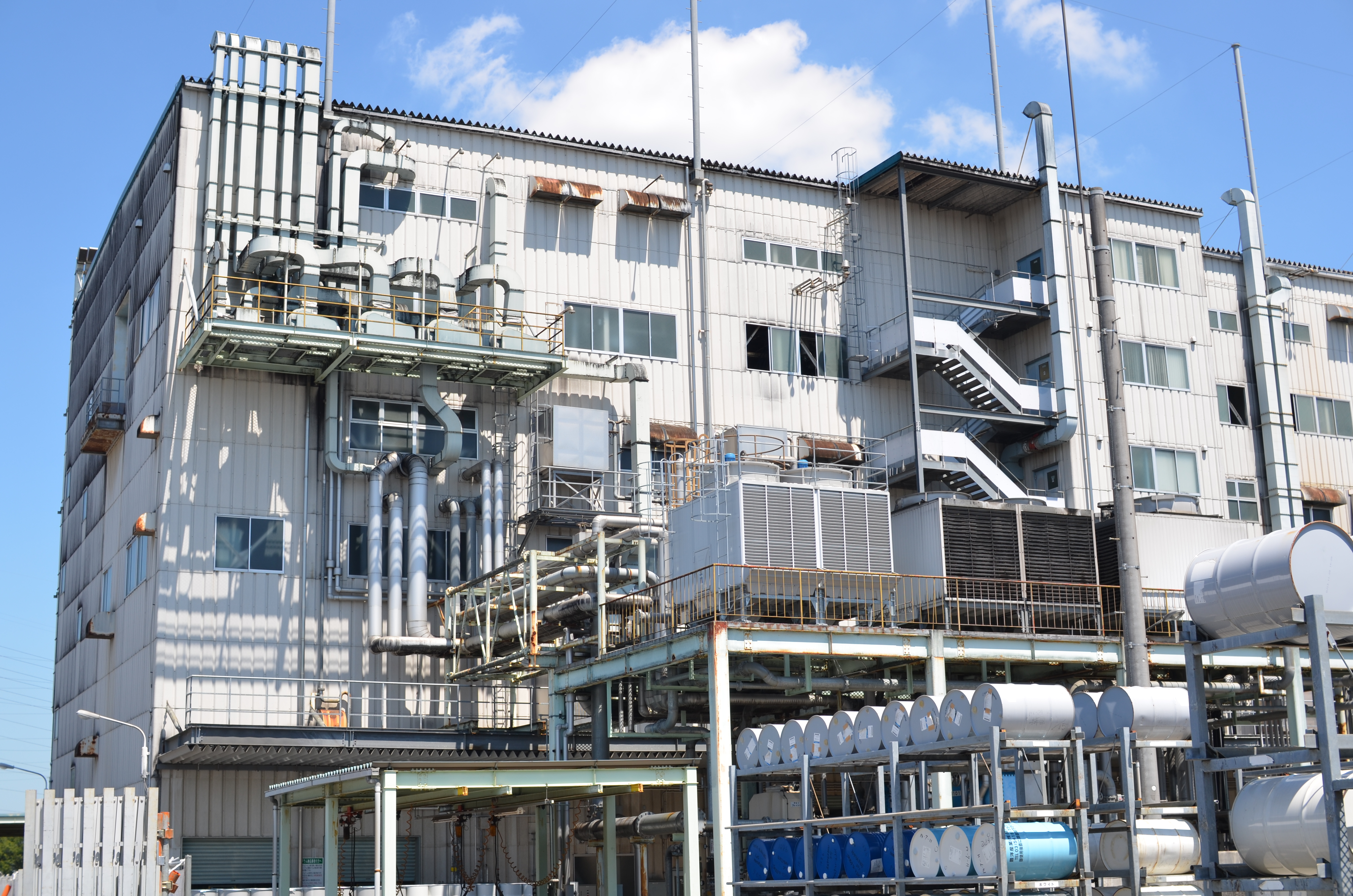 Exterior of the Kawagoe Factory building