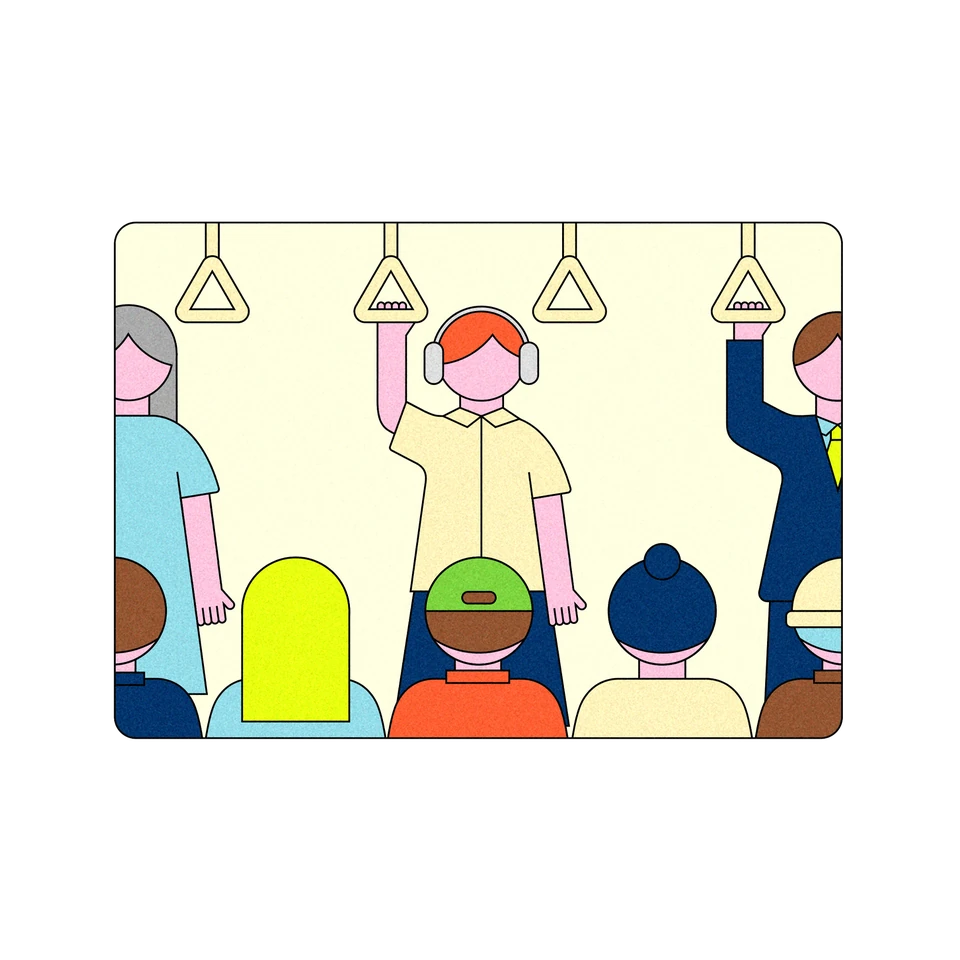 The fluctuation between empty and crowded