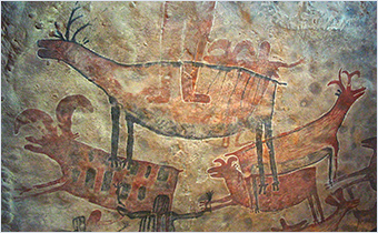 先史時代の洞窟壁画