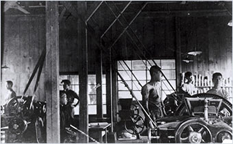 1907年左右的油墨工厂