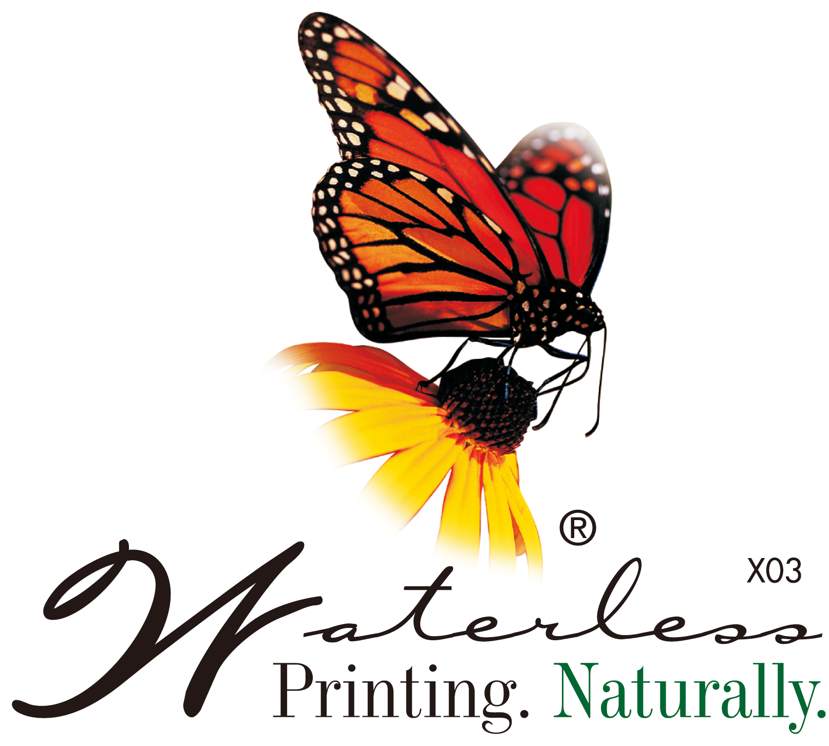 Butterfly mark (Japan Waterless Printing Association)